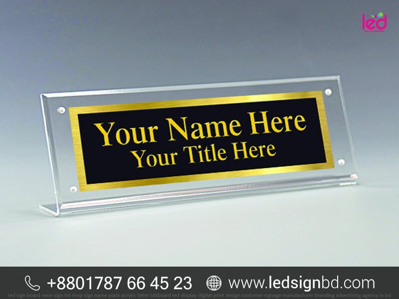 Table Name Plate & Designs in Bangladesh