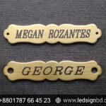 Western Custom Saddle Name Plates Pricing