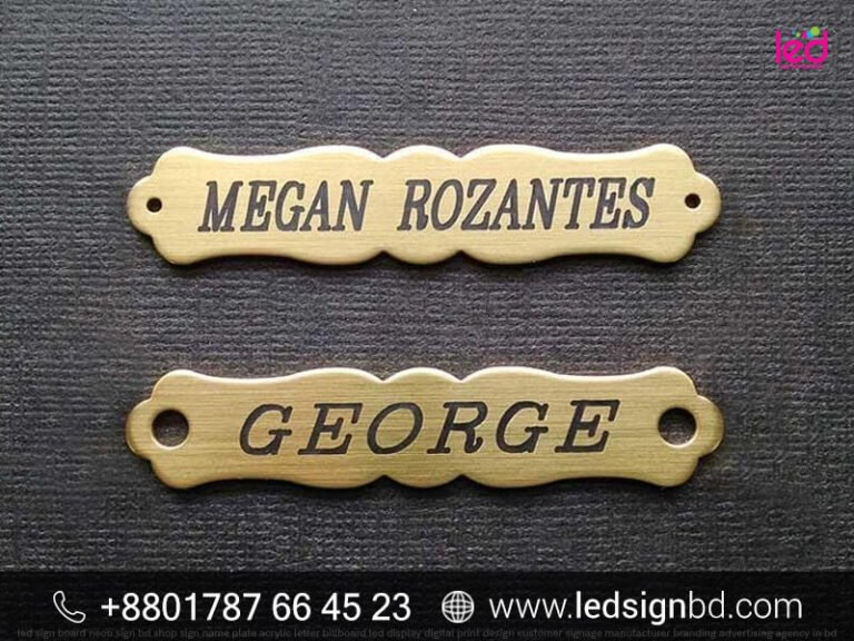 Western Custom Saddle Name Plates Pricing