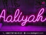 LED Neon Sign Name Plate Price in Bangladesh