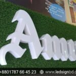 3D Acrylic High Letter LED Sign Board Price