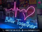 Outdoor Neon Sign Board Price in Bangladesh