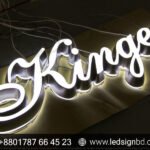 Stainless Steel Acrylic LED Sign Board
