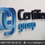 Acrylic 3D Letter Logo Sign Company in Bangladesh