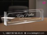 Custom Acrylic Name Plates for Enhanced Reception Price in BD