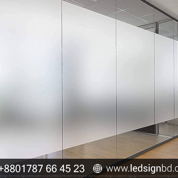 Glass Sticker Design & Price in Bangladesh