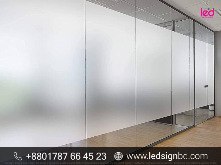 Glass Sticker Design & Price in Bangladesh