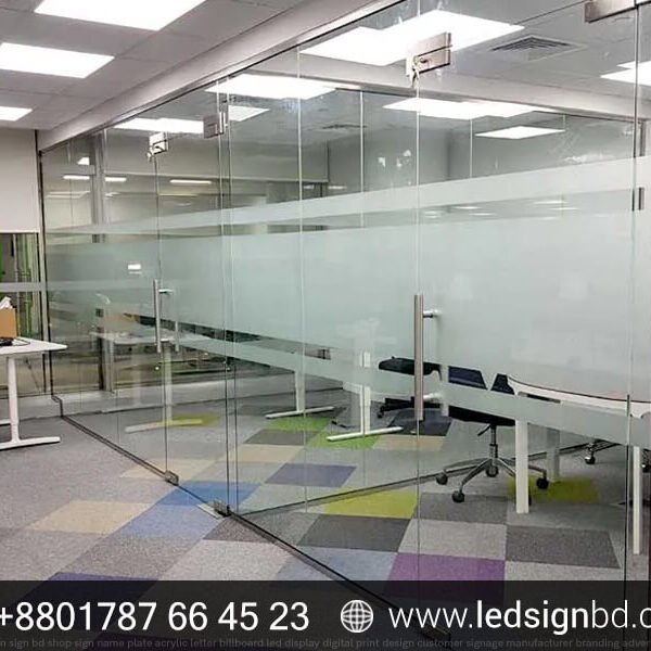 Frosted Glass Sticker price in Bangladesh