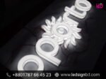 Acrylic Letter LED Sign Board Price