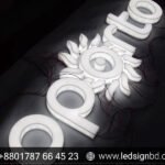 Acrylic Letter LED Sign Board Price
