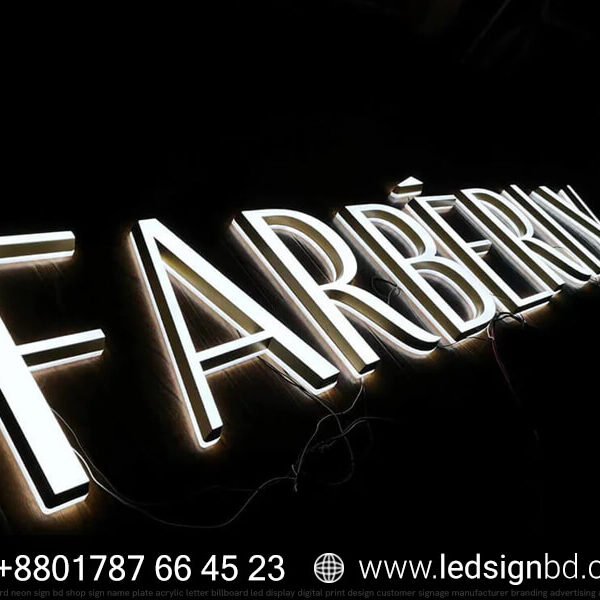 Custom 3D Acrylic Letters & LED Sign Price