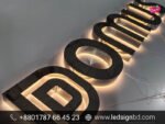 Custom Acrylic 3D Top Letter Logo Sign Price