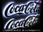 Custom Coca Cola Store & Shop Letter Sign Board