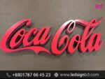 Custom Coca Cola Store & Shop Letter Sign Board