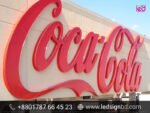 Custom Coca Cola Store & Shop Letter Sign Board