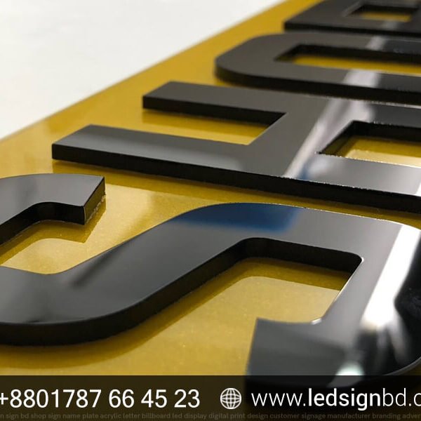 Custom Acrylic Letter LED Sign ACP Board