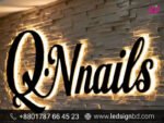 Custom Made Acrylic Illuminated Letter Sign Price