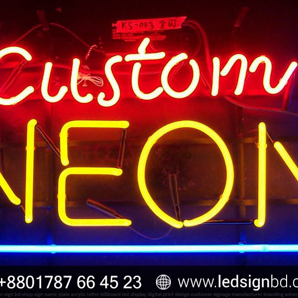 Digital Neon Sign Maker Indoor Outdoor in Dhaka BD