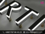 Custom Acrylic High Letter LED Sign Board Price