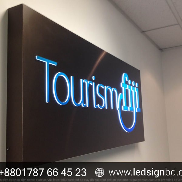 3D Custom Illuminated Office Sign Board Price