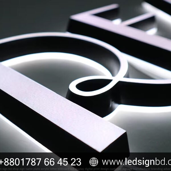 Best Custom 3D Acrylic LED Sign Pricing