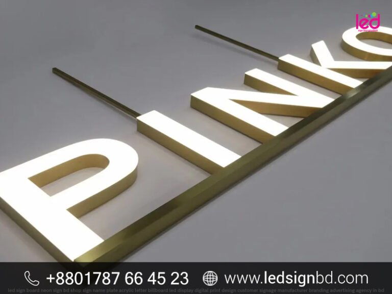 Best Custom 3D Top Acrylic LED Sign Board