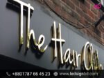 Top Polished Gold Steel Shop Sign Letter Price