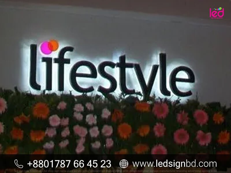 Acrylic Outdoor Sign Board Design Price