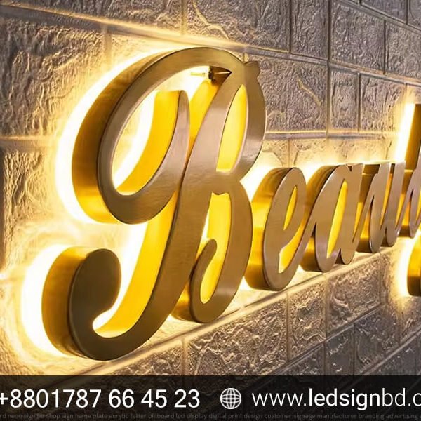 Digital LED Outdoor and Indoor Name Plate Signage BD